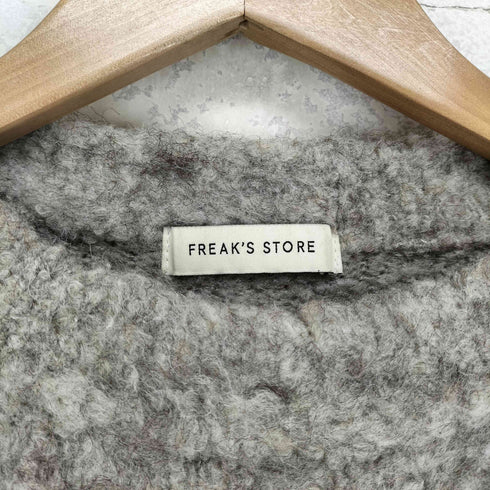 フリークスストア FREAKS STORE リラックスフィット シャギーニット クルーネック プルオーバー メンズ  L